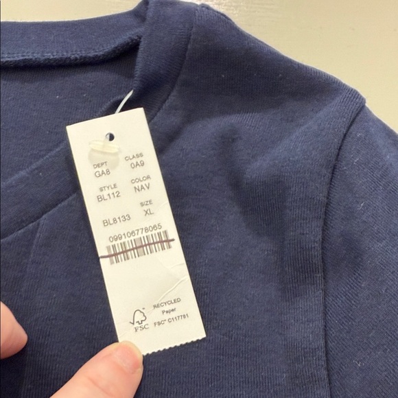 J. Crew Perfect-fit long-sleeve crewneck T-shirt Size XL - Picture 5 of 13